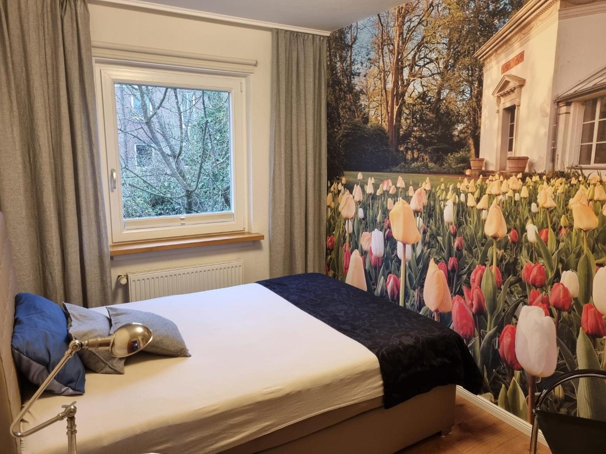 Stadtnahe Wohnung Mit Kl.Balkon Und Parkplatz 올덴부르크 객실 사진